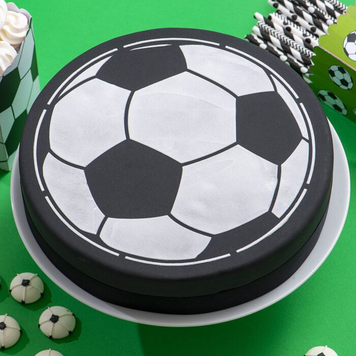 Decora Stencil Voetbal -25cm-