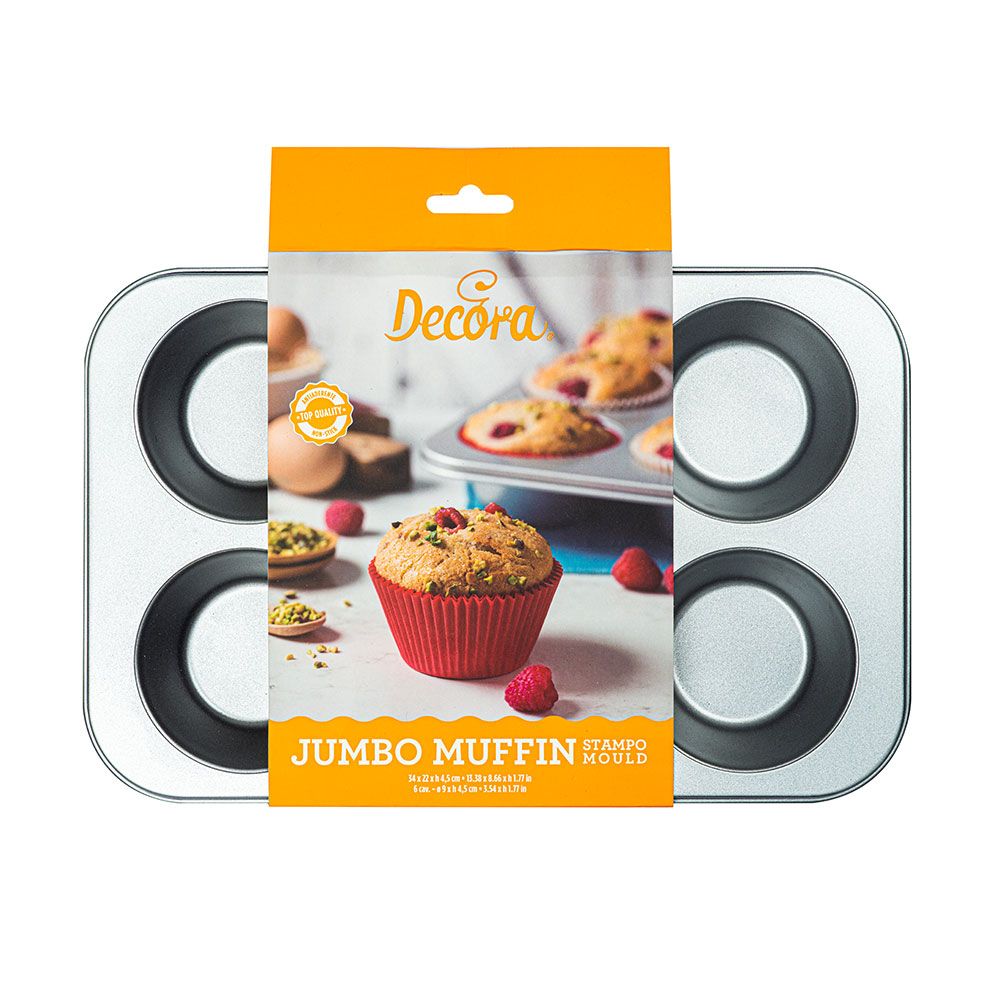 Twinkelen mate Toeval Decora Bakvorm - Jumbo Muffin | Super-taart
